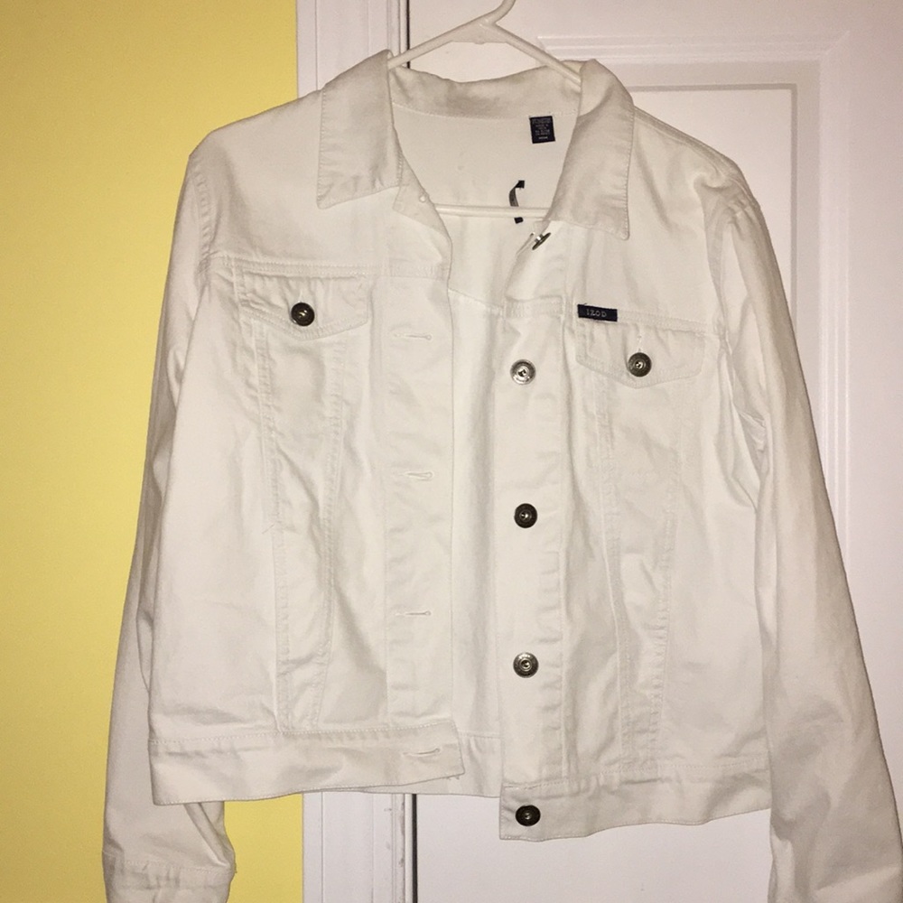 White Jean jacket